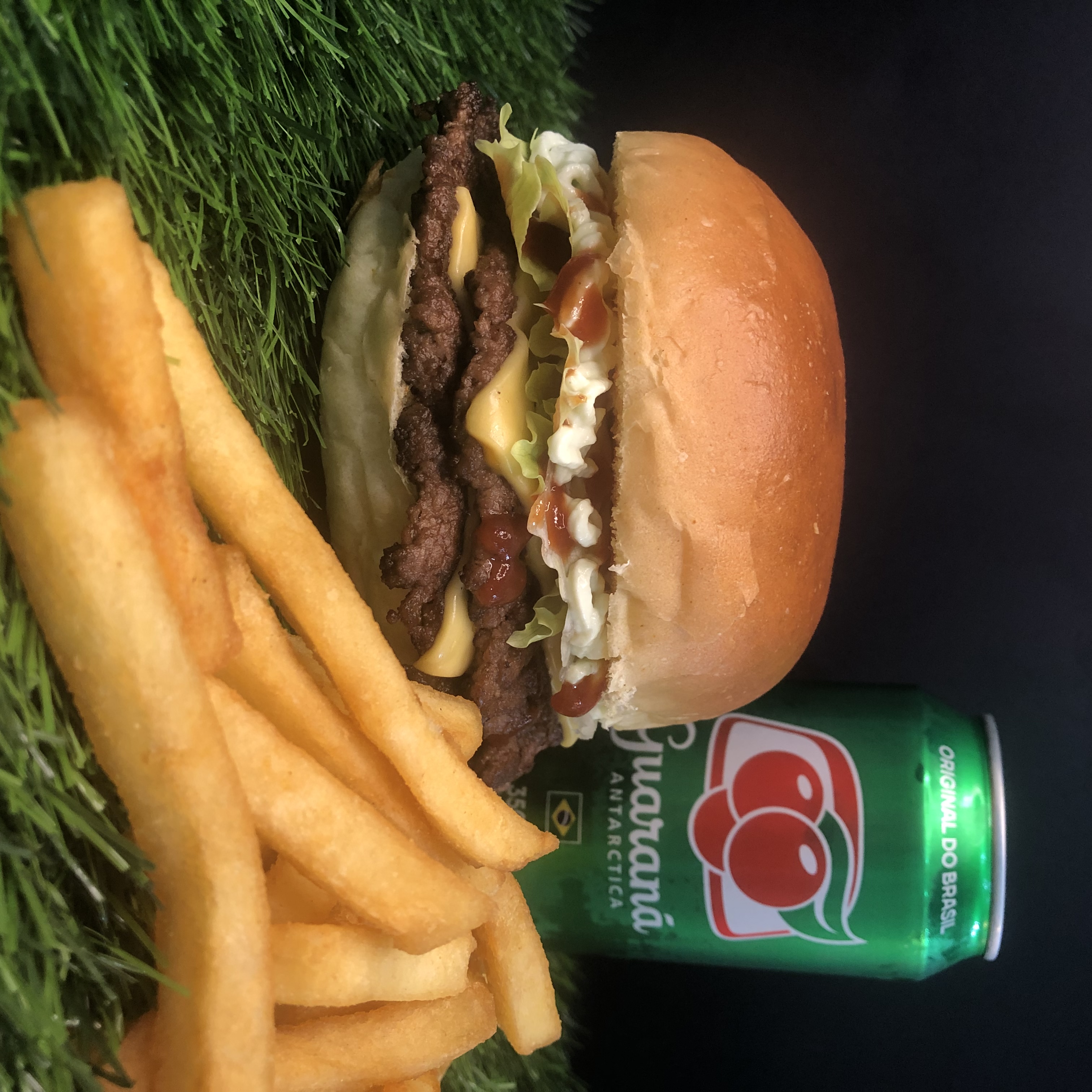Hat-Trick Tá amassando (smash burguer)